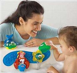 Развиваемся во время купания