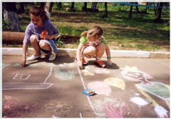 Летние игры в городских условиях
