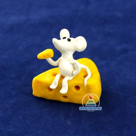 Мастер-класс по лепке из пластилина (фото): «Мышка и сыр» Мастер-класс по лепке из пластилина (фото): «Мышка и сыр»