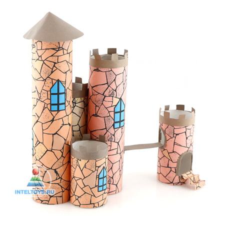 Сказочный замок из втулок: пошаговый мастер-класс