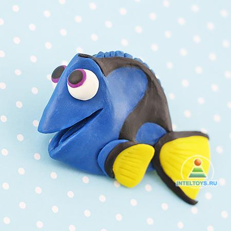 Рыбка из пластилина «Дори»