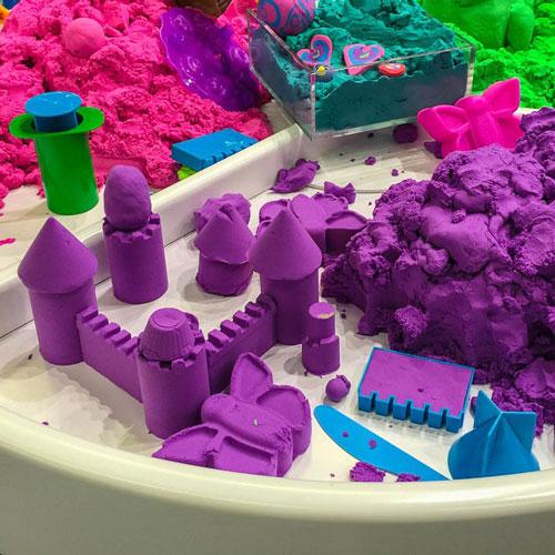 Какой кинетический песок выбрать?