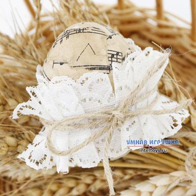 Винтажный декор пасхальных яиц: мастер-класс с фото