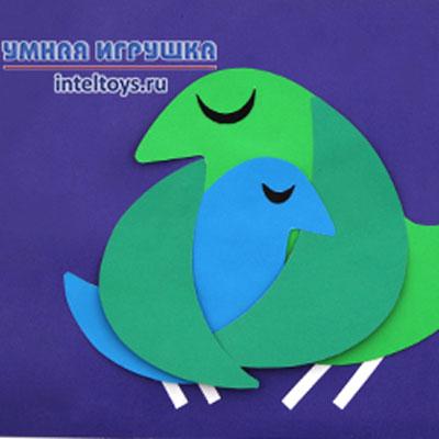 Поделка ко Дню защиты детей «Мамы и птенчики»: пошаговый мастер-класс