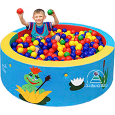 Сухой бассейн круглый 130х40 см