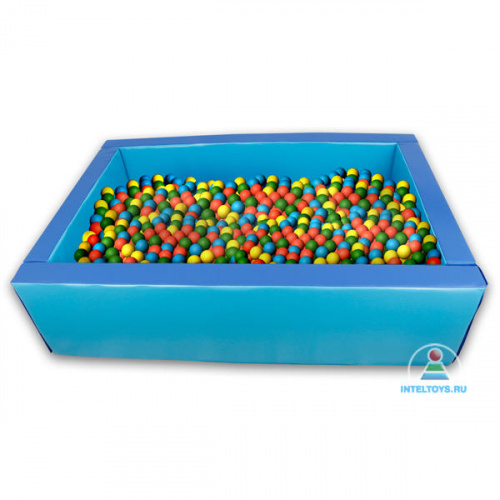 Сухой бассейн прямоугольный (трансформируется в маты) 101х121х40 см Сухой бассейн прямоугольный (трансформируется в маты) 101х121х40 см