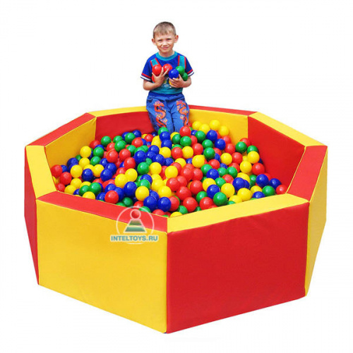 Сухой бассейн восьмигранный 140х40 см