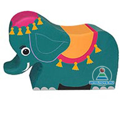 Детский игровой набор «Зоопарк» с колесиками (1 шт.), Темп-НН