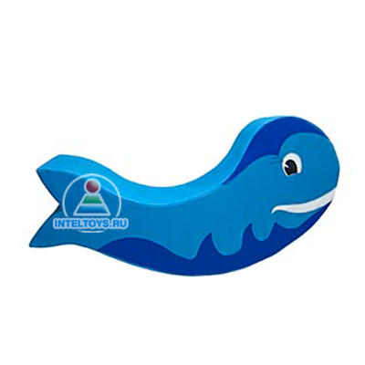 Мягкая качалка «Кит»