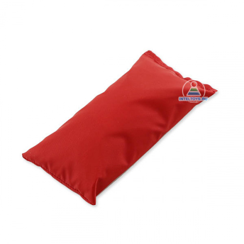 Мешочек с песком для детского сада красный (200 г), Вини