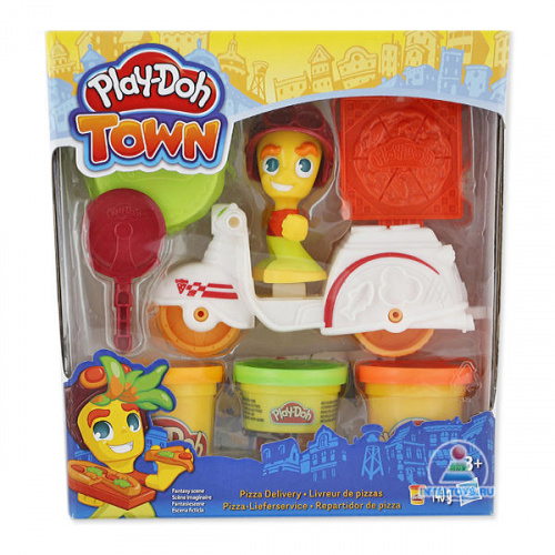 Игровой набор Play-Doh Город «Транспортные средства» Пицца, Hasbro (Хасбро)
