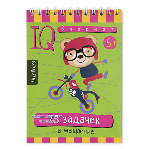 Умный блокнот Айрис-пресс «75 задачек на мышление»