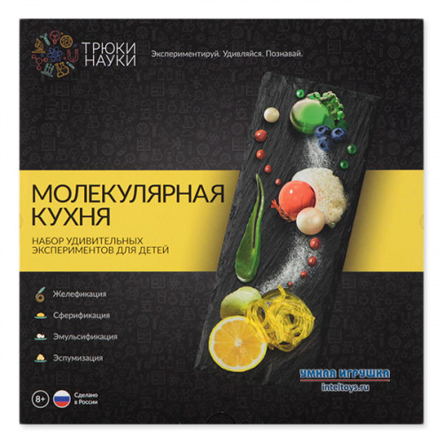 Набор Трюки Науки «Молекулярная кухня»