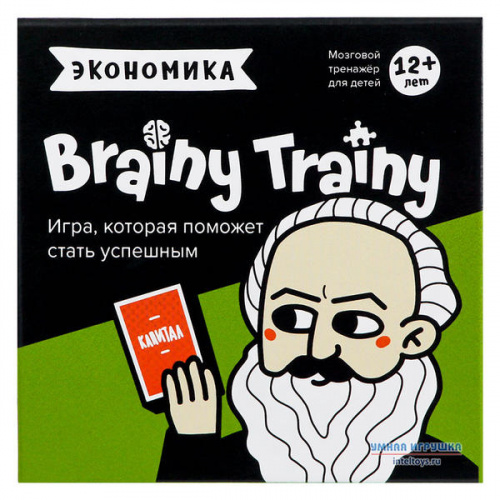 Развивающая игра-головоломка «Экономика», Brainy Trainy (Брейни Трейни)