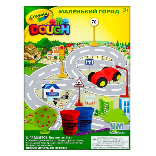 Игровой набор Crayola «Маленький город» для лепки
