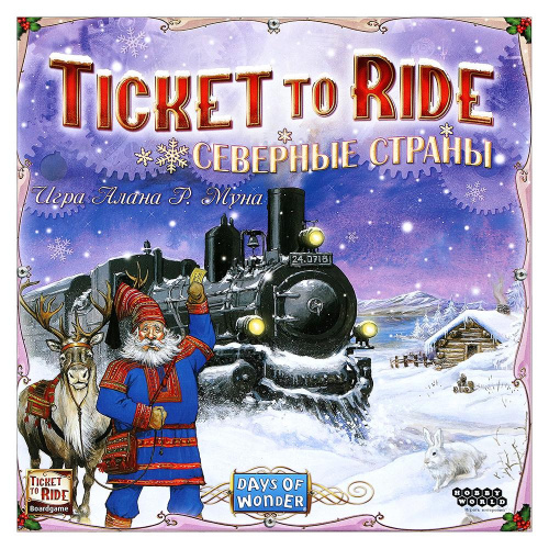 Настольная игра «Ticket to Ride Северные страны», Hobby World (Хобби Ворлд)