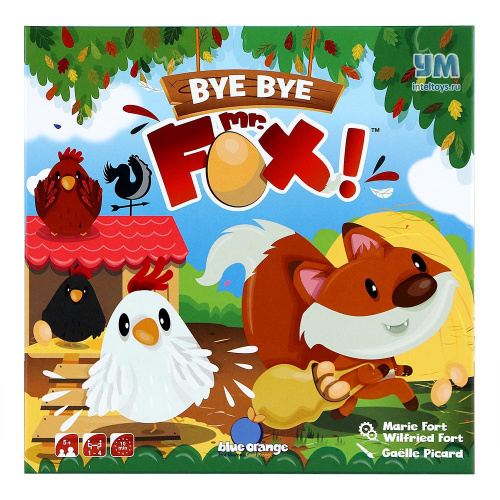 Настольная игра «Прощай, Мистер Лис» (Bye Bye Mr. Fox), Blue Orange