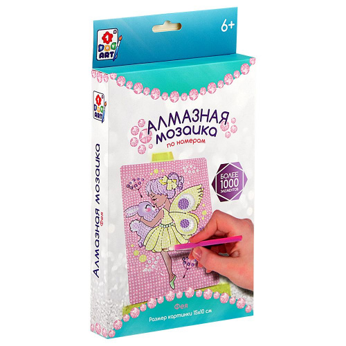 Алмазная мозаика «Фея», 1TOY Art