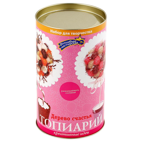 Набор для творчества Волшебная мастерская «Топиарий – Розовое чудо»