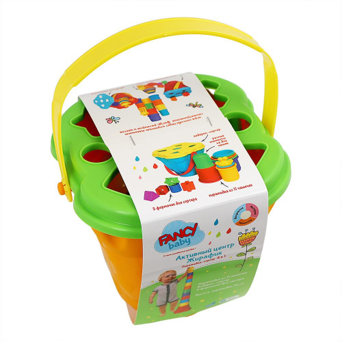 Развивающая игрушка-сортер «Жирафик», Fancy Baby