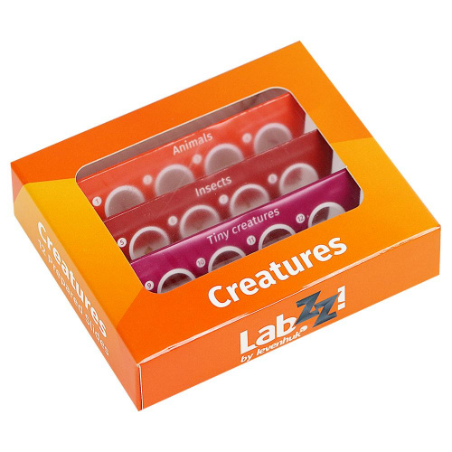 Набор микропрепаратов Levenhuk LabZZ С12«Существа»