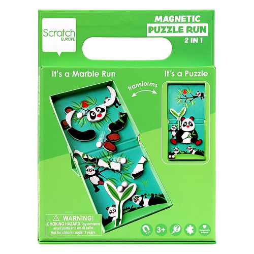 Магнитный пазл «Панда», Scratch