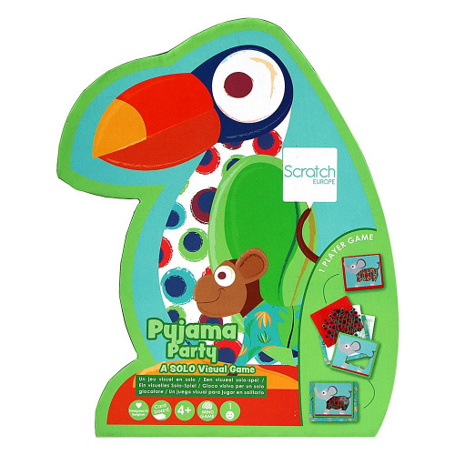 Визуальная настольная игра Scratch «Пижамная вечеринка»