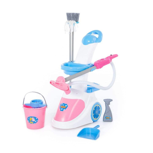 Помощница-5 с пылесосом Игровой набор в коробке