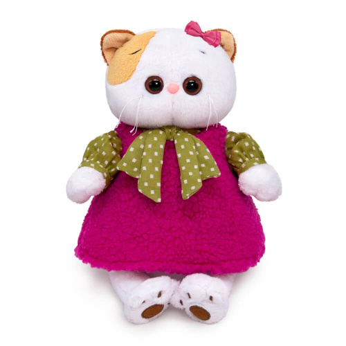 Ли-Ли в меховом сарафане