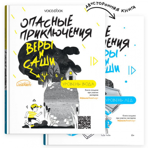 Книга Опасные приключения Веры и Саши Уровень Вода/Лёд, VoiceBook