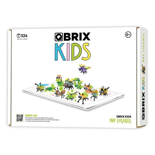 Конструктор Qbrix Kids Мир букашек