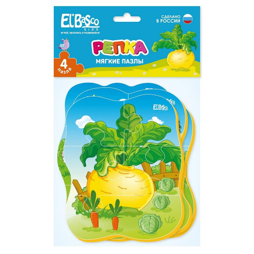 Мягкий пазл «Репка», El'BascoKids