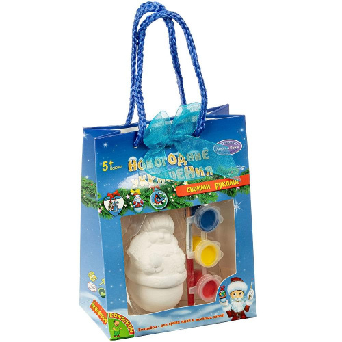 Набор для творчества «Новогодние украшения – Снеговик», Bondibon 0977-1