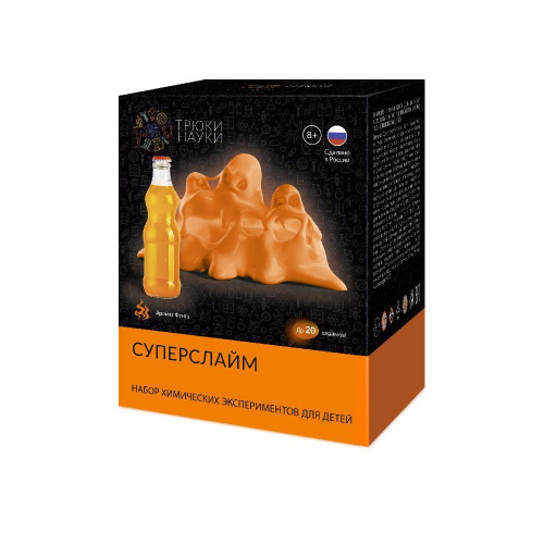 Суперслайм Аромат Фанта Трюки Науки***ПОДАРОК