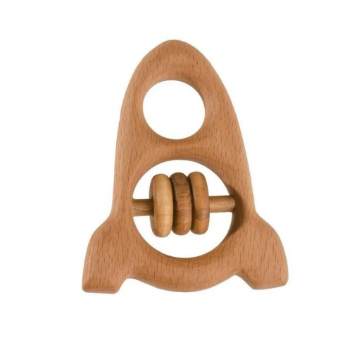 Погремушка-грызунок «Ракета», Леснушки