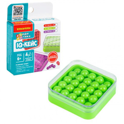 IQ-КЕЙС Игра настольная логическая цвет зеленый Bondibon