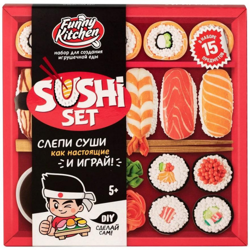Набор для лепки Funny Kitchen Sushi set