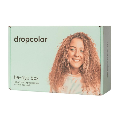 Набор тай-дай для окрашивания одежды "ЛИНЕЙКА №3" 10 цветов, Dropcolor
