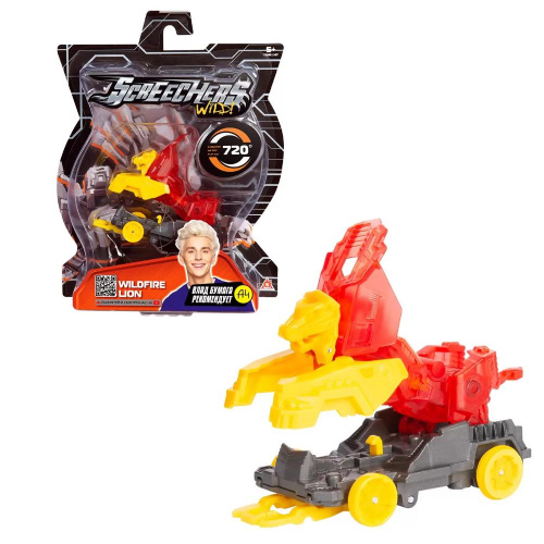 Трансформер «Дикие Скричеры - Вайлдфаер Лайн 720», Screechers Wild