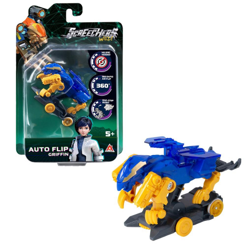 Машинка-трансформер «Дикие Скричеры - Автофлип Гриффон S5», Screechers Wild