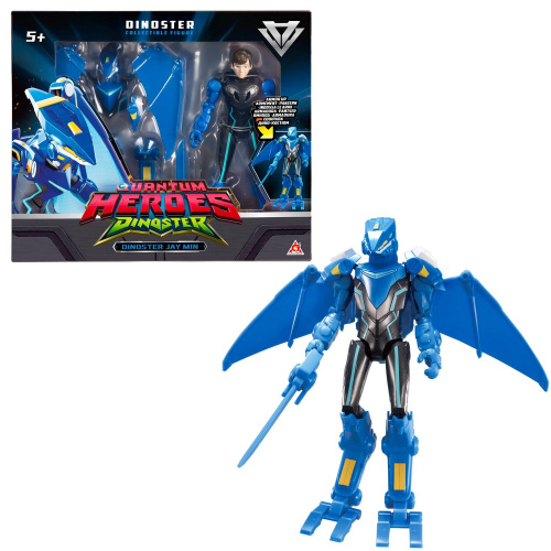 Большая фигурка героя Джей Мин в дино-костюме 20см Dinoster