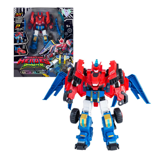 Робот-трансформер 2-в-1 Раптор Болт Винг Dinoster