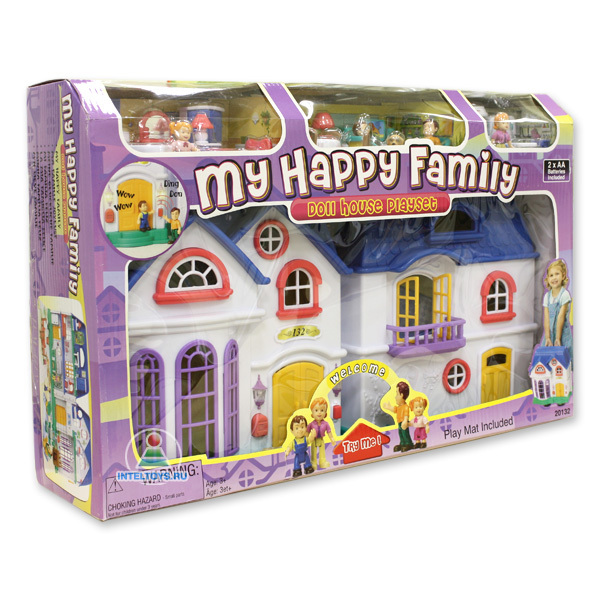 Дом для кукол с мебелью «My Happy Family» (3918)