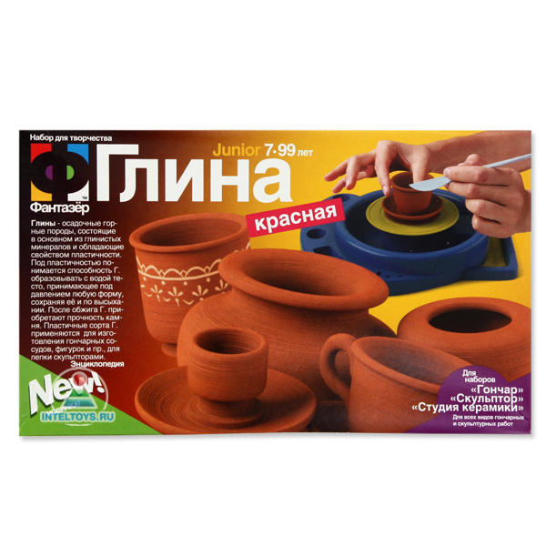 Глина красная «Фантазер»