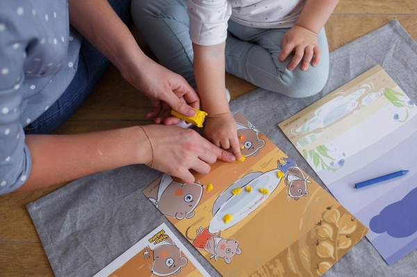 Мои первые шедевры «Щенок и кляксы» 1-й уровень, Умница фото 6