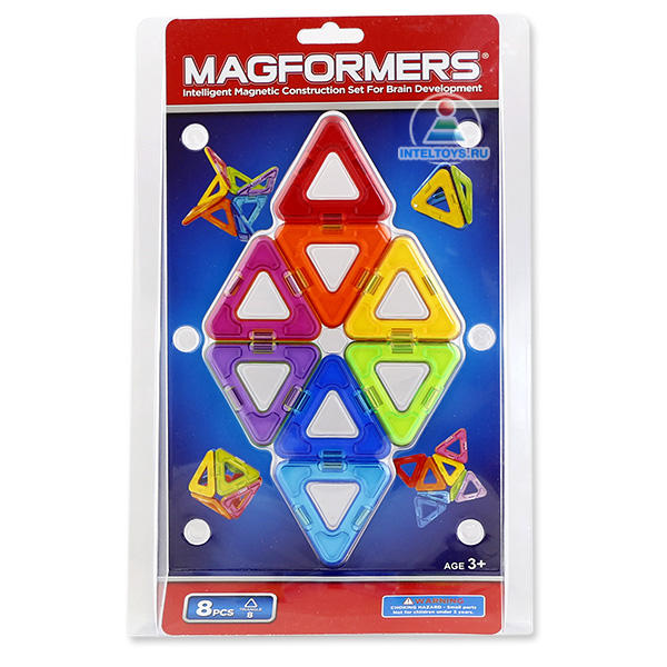 Конструктор Magformers (Магформерс), 8 деталей