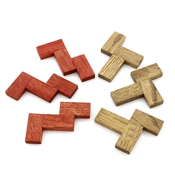 Головоломка деревянная «Двухслойный пирог-37» фото 1