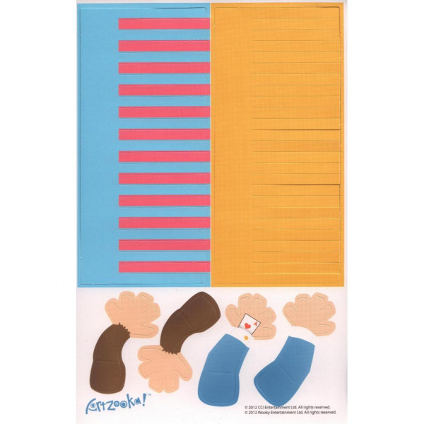 Artzooka (Артзука) «Веселые друзья из бумаги», набор для творчества фото 3