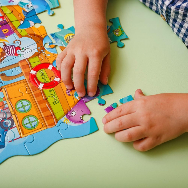 Сюжетные мягкие пазлы Roter Kafer «Пираты» фото 4