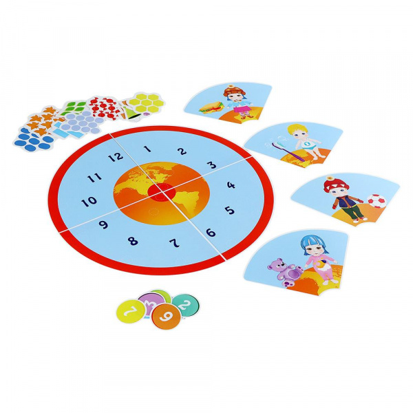 Развивающая игра на липучках «Умные часики», Pic`N`Mix (Пик'нМикс) фото 3